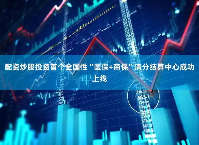 配资炒股投资首个全国性“医保+商保”清分结算中心成功上线